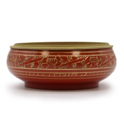 Red Charcoal Incense Jar